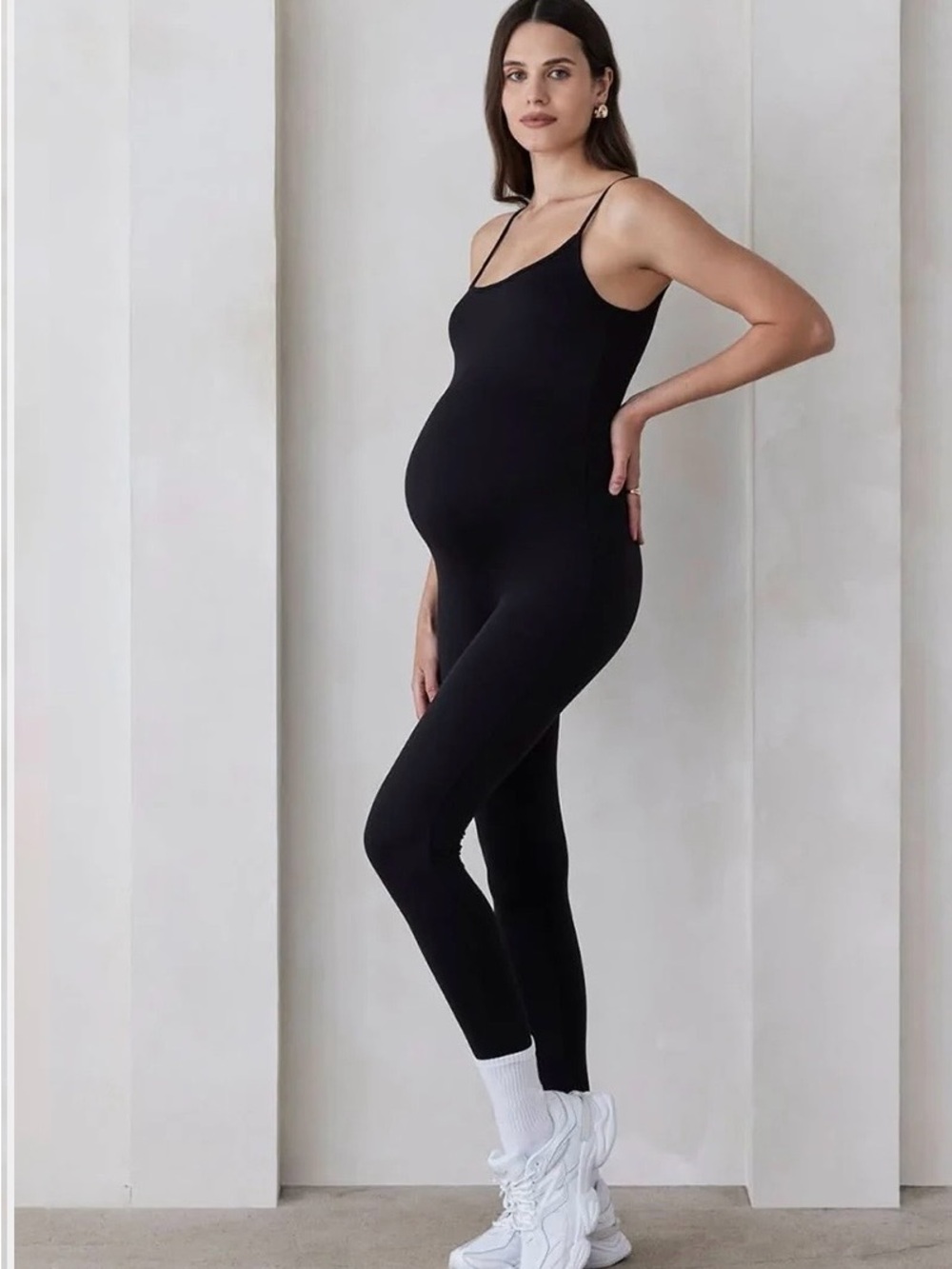 Bumpsuit The Kate Unitard Women's Black Spaghetti Strap Jumpsuit, size M